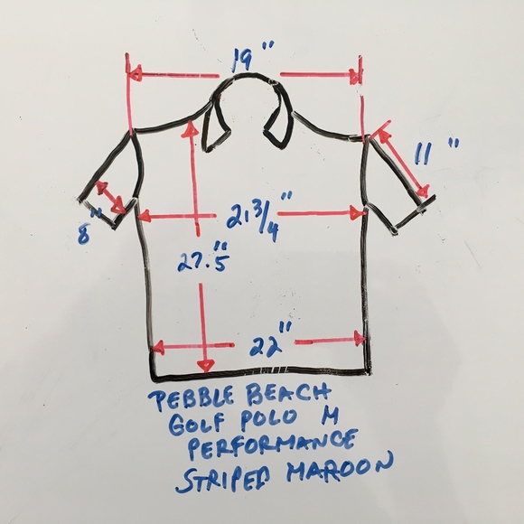 Pebble Beach Performance Golf Polo - Picture 4 of 4